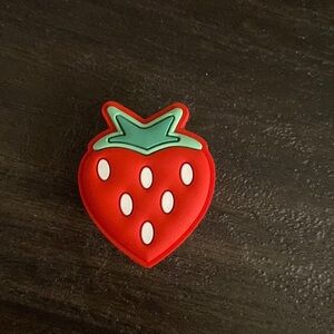 Strawberry Croc Charm